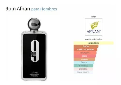 Afnan 9PM Eau de Parfum (100 ML) EDP - Imagen 3