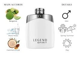 Montblanc Legend Spirit EDT for men (100 ML) - Imagen 3