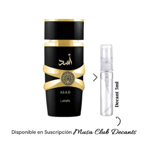 Lattafa Asad Preto Decant 5ml