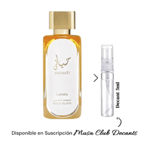 Lattafa Hayaati Gold Elixir Decant 5ml
